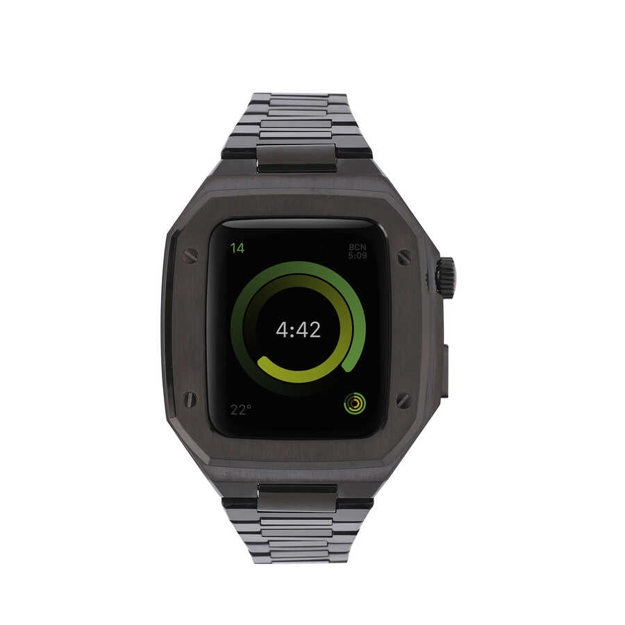 Watch 44mm Zore KRD-64 Metal Kordon - Siyah