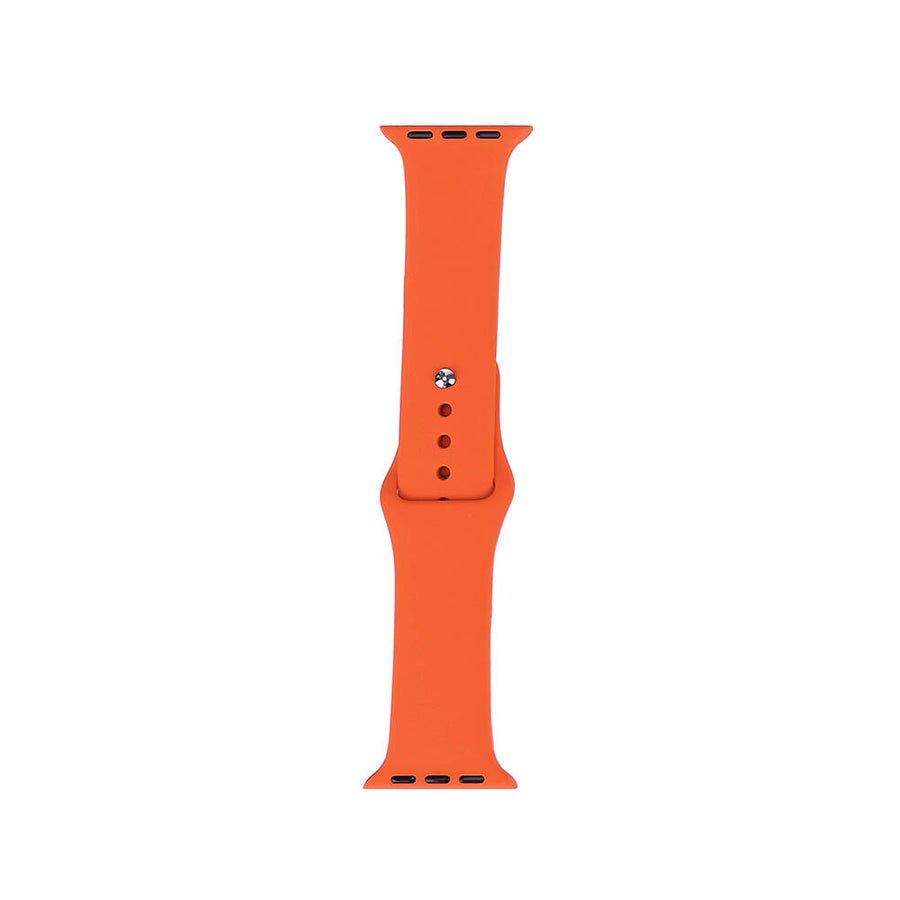 Watch 7 41mm Band Serisi Klasik Kordon Silikon Strap Kayış - Fesh Orange