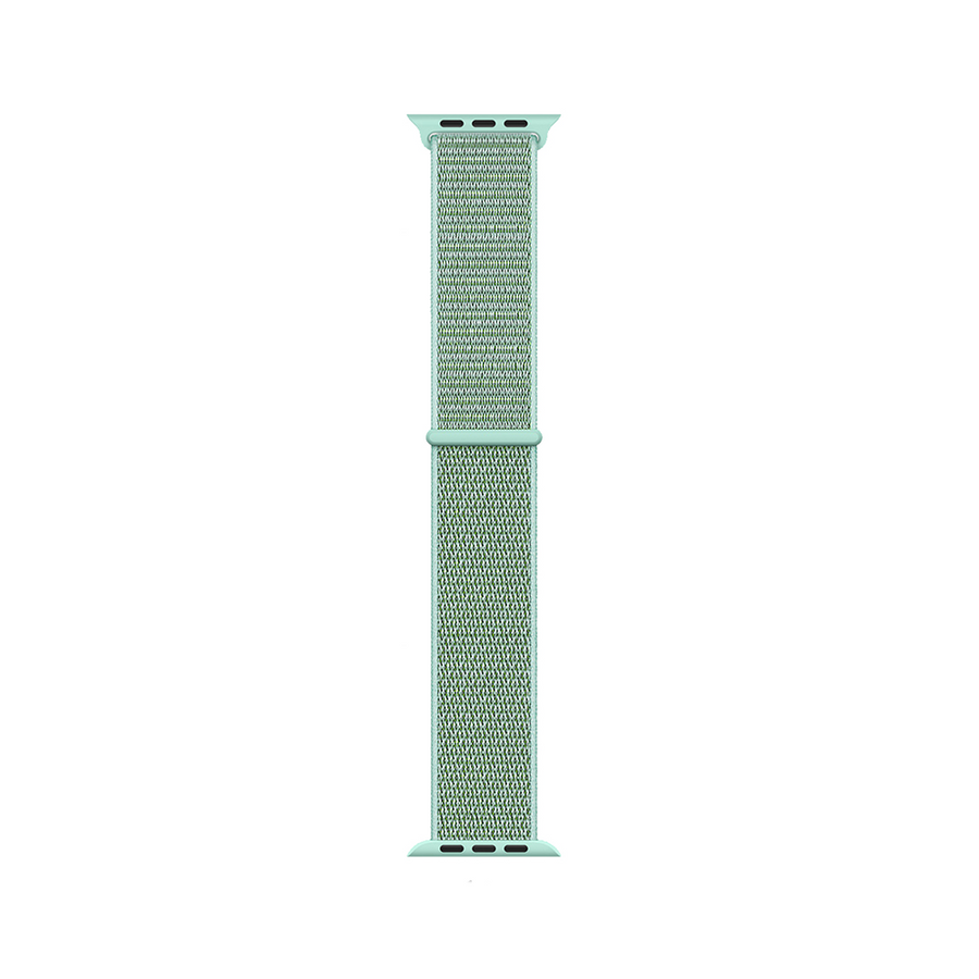 Watch 7 41mm Kordon Band-03 Serisi Hasır Strap Kayış - Marin Yeşil