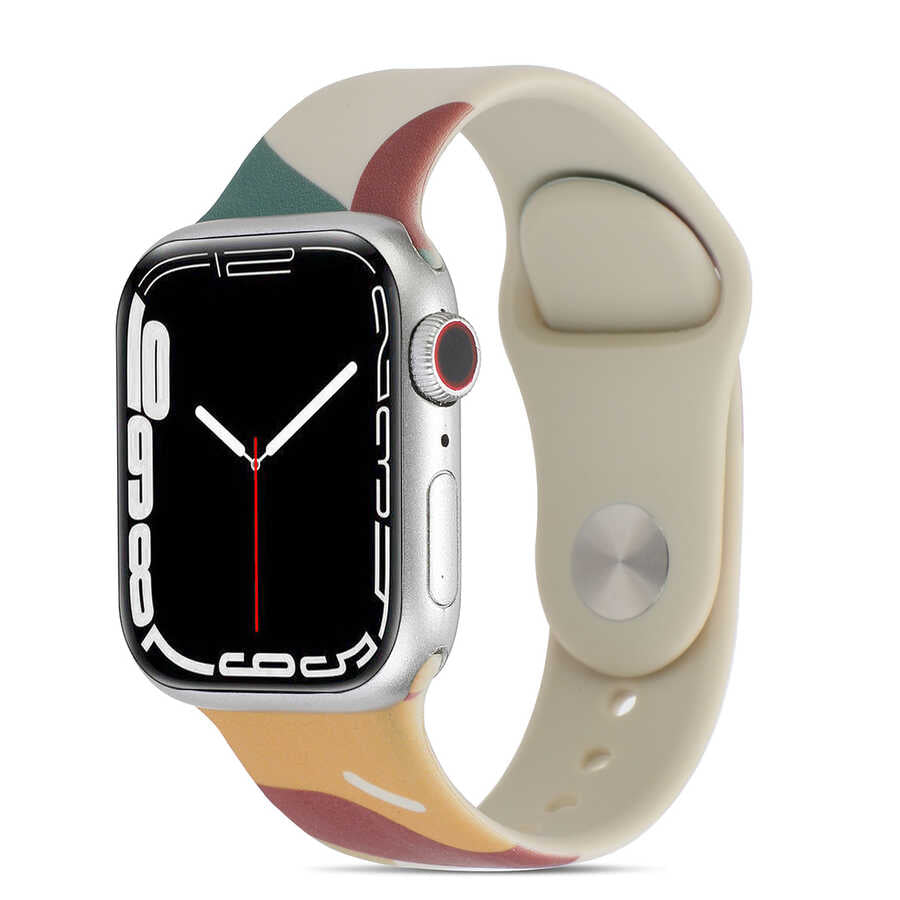Watch 7 41mm KRD-62 Silikon Kordon - Green Mango