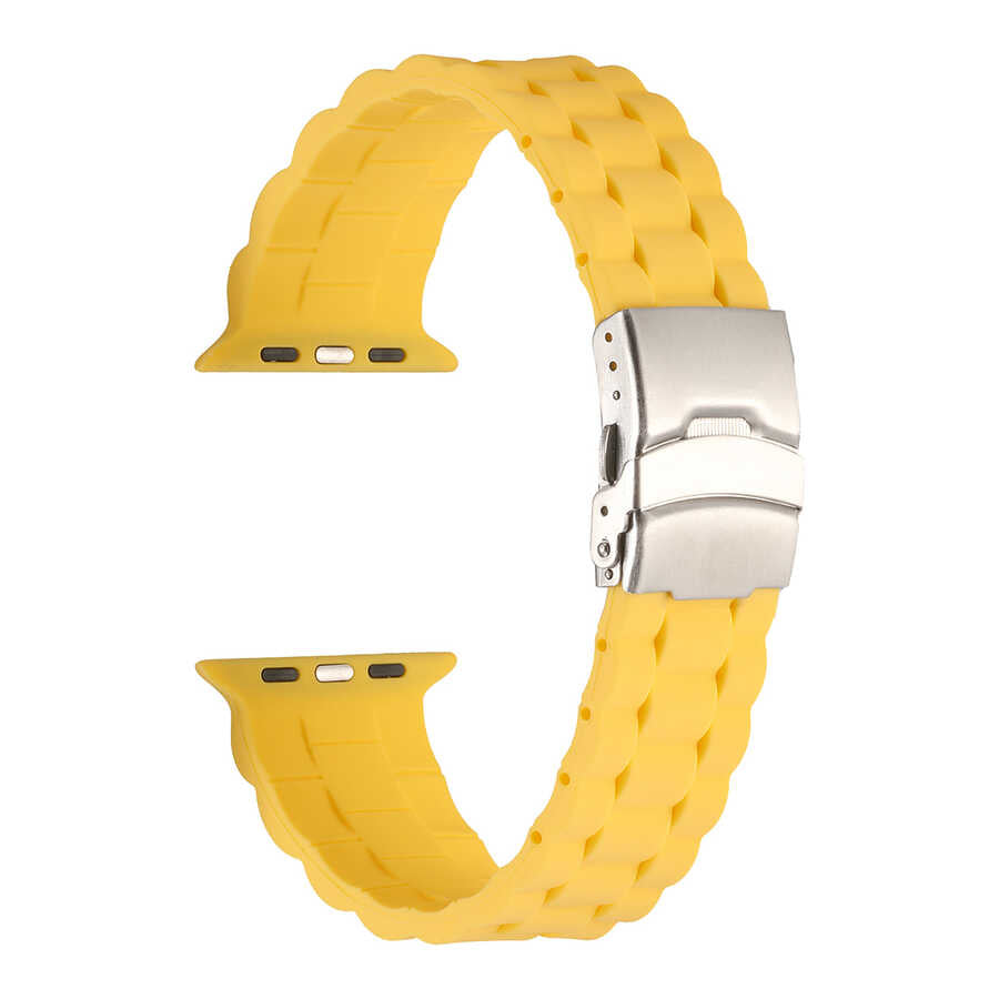 Watch 7 41mm KRD-72 Silikon Kordon - Sarı