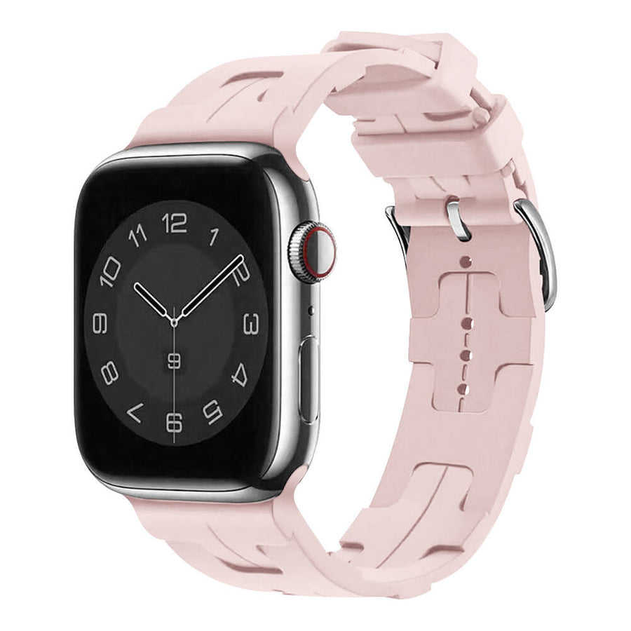 Watch 7 41mm KRD-92 Silikon Kordon - Pembe Açık