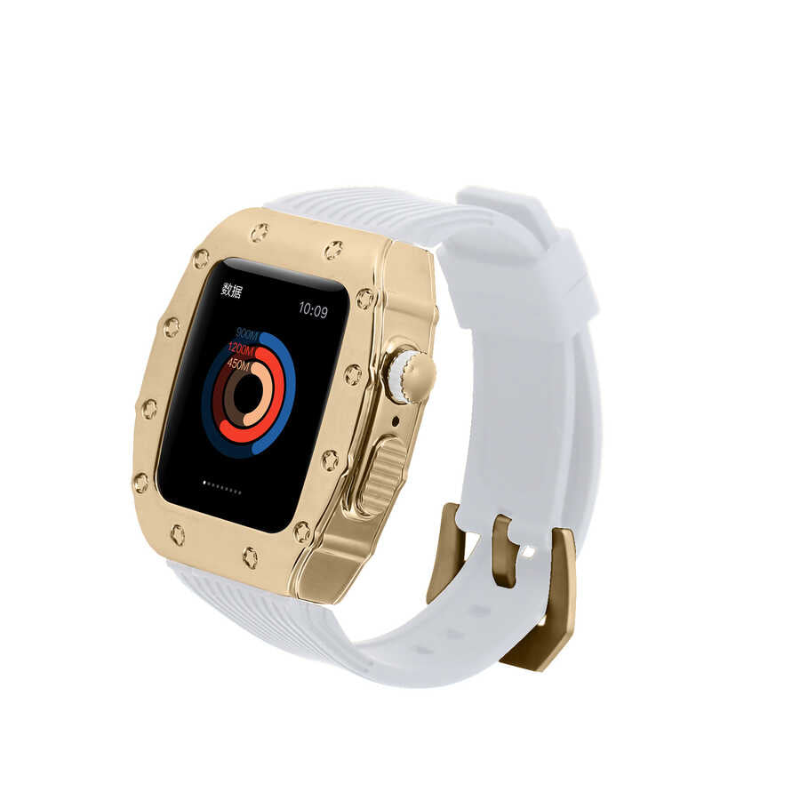  Watch 7 45mm KRD-65 Kordon - Beyaz-Gold