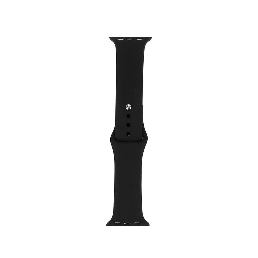 Watch Ultra 49mm Band Serisi Klasik Kordon Silikon Strap Kayış - Siyah