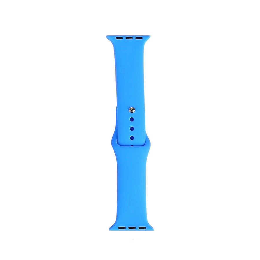 Watch Ultra 49mm Band Serisi Klasik Kordon Silikon Strap Kayış - Mavi