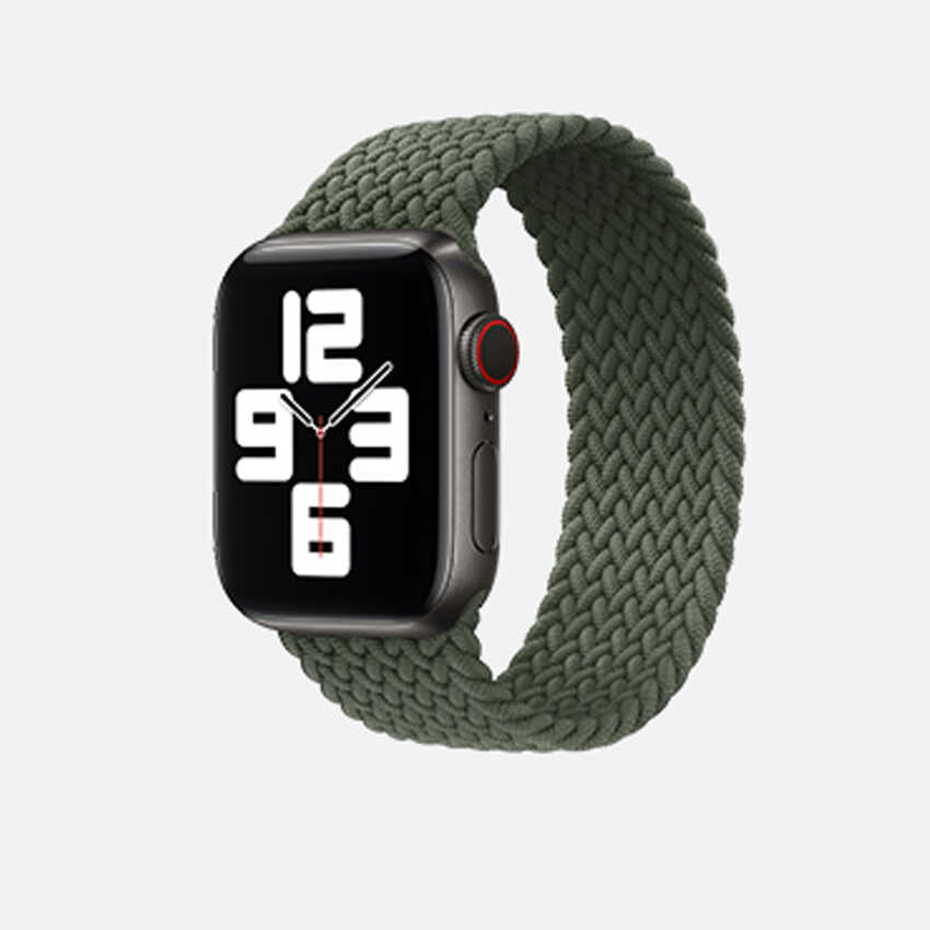 Watch Ultra 49mm Kordon KRD-32 Medium Strap Kayış - Yeşil