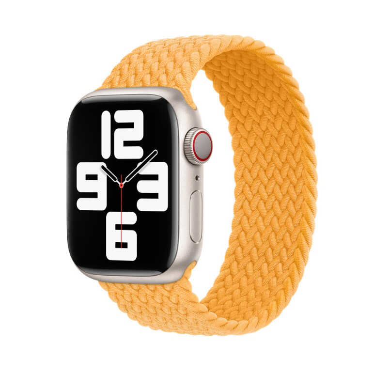 Watch Ultra 49mm Kordon KRD-32 Small Strap Kayış - Sarı