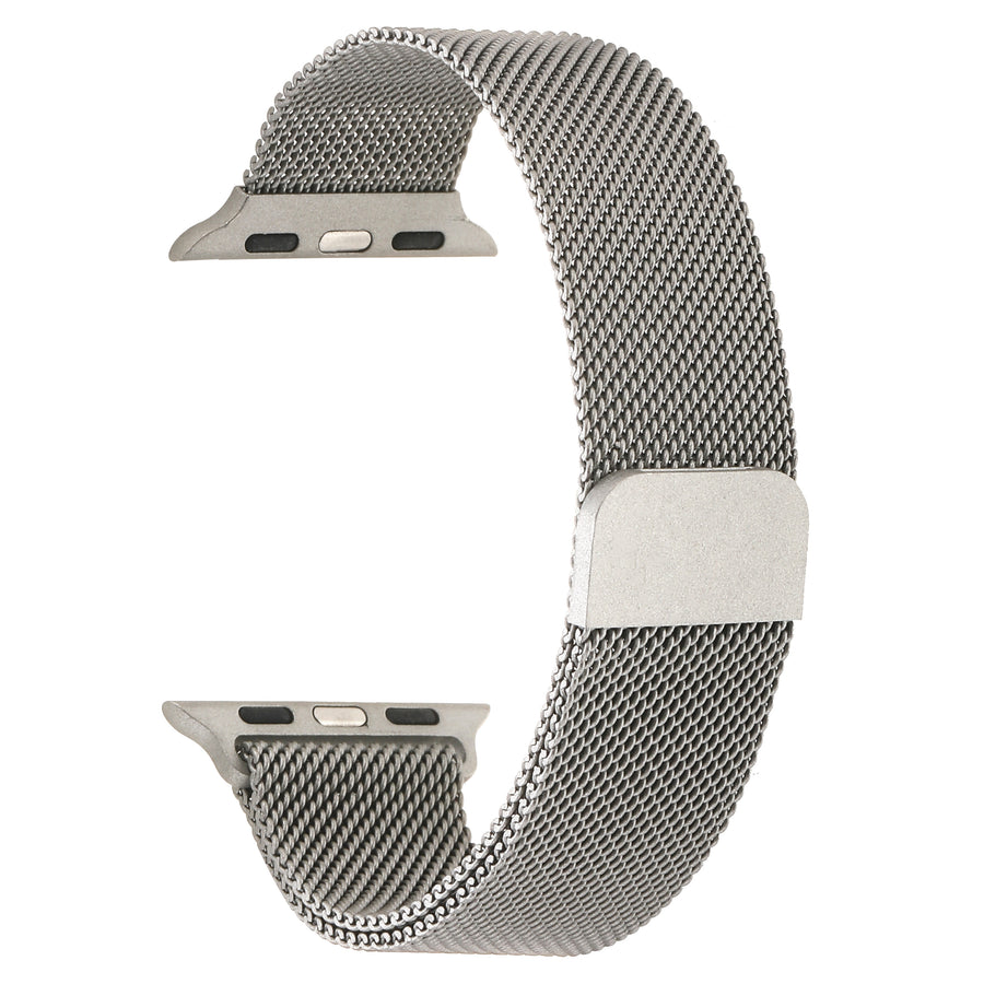 Watch Ultra 49mm Kordon Zore KRD-01 Metal Strap Kayış - New Gray
