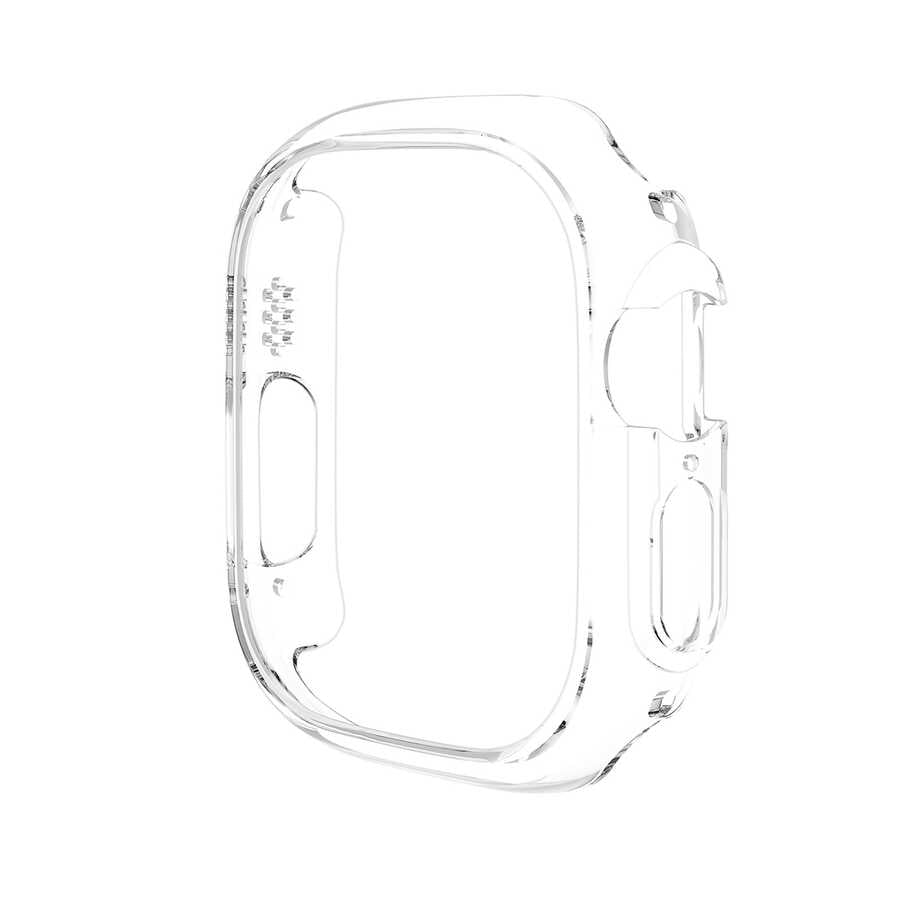 Watch Ultra 49mm Sert PC Kasa Koruyucu Zore Watch Gard 18 - Renksiz