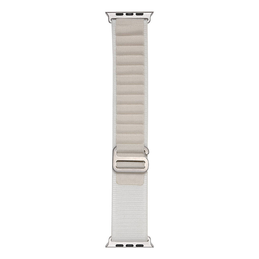 Watch Ultra 49mm Zore Band-74 Hasır Kordon - Starlight