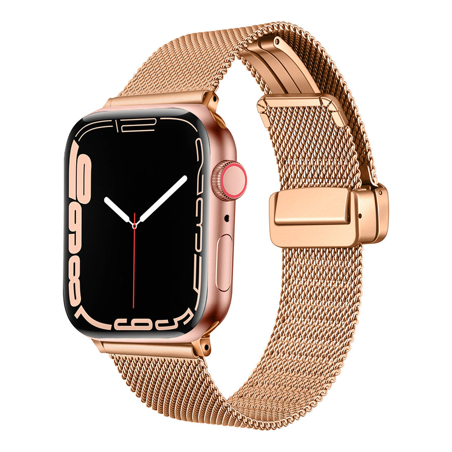 Watch Ultra 49mm Zore KRD-85 Metal Kordon - Rose Gold