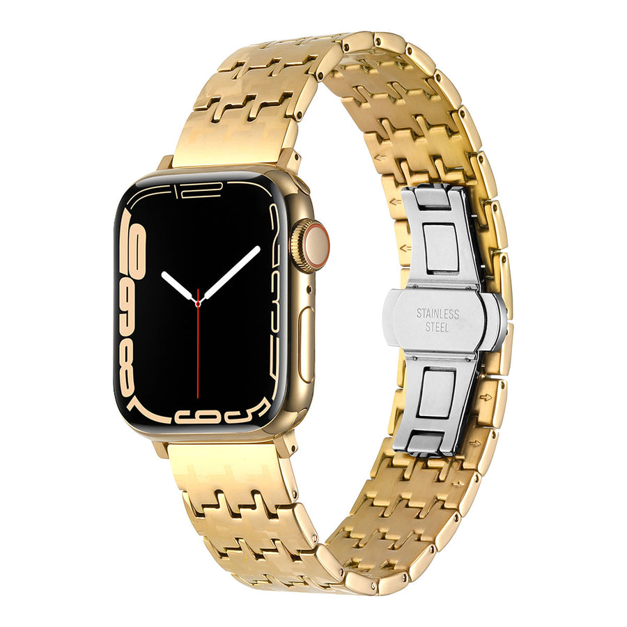 Watch Ultra 49mm Zore KRD-86 Metal Kordon - Gold