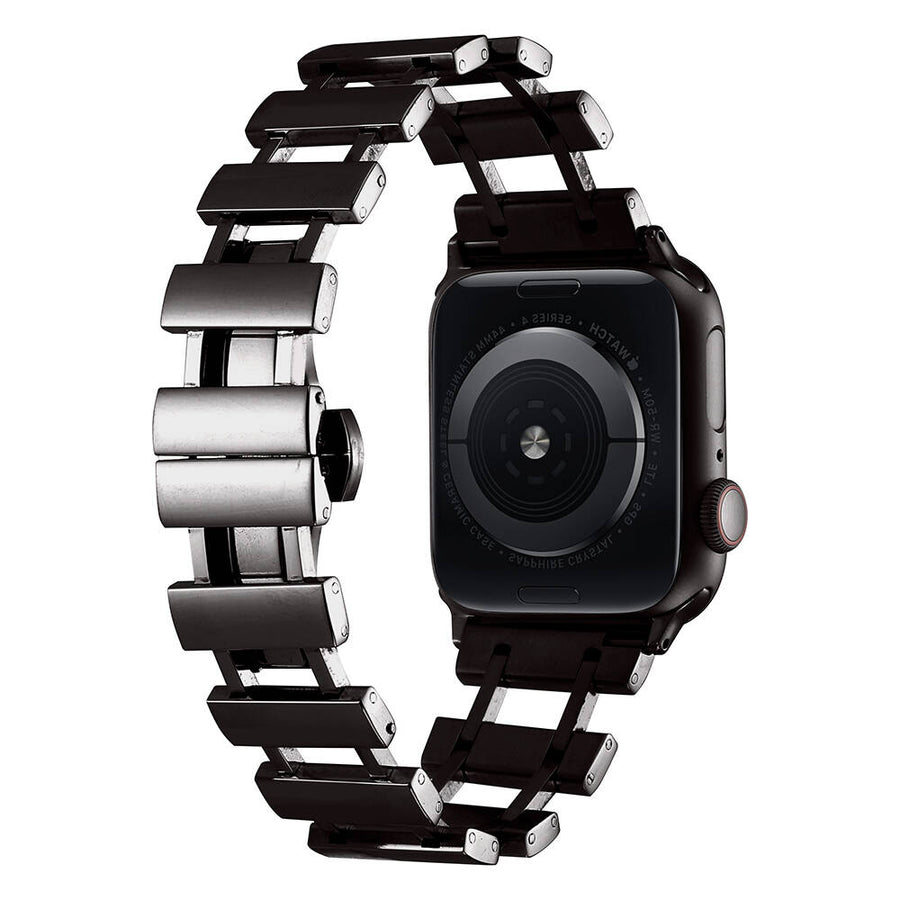 Watch Ultra 49mm Zore KRD-96 Metal Kordon - Siyah