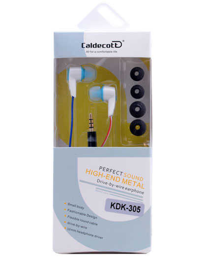 Caldecott KDK-305 Mp3 Stereo Kulaklık - Mavi