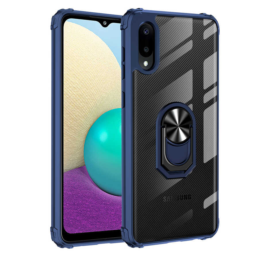 Galaxy A02 Kılıf Zore Mola Kılıf - Lacivert