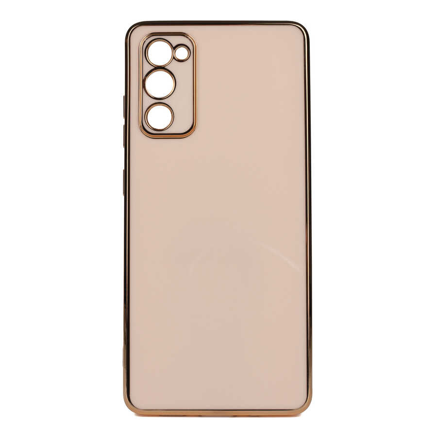 Galaxy A03S Kılıf Zore Bark Kılıf - Rose Gold