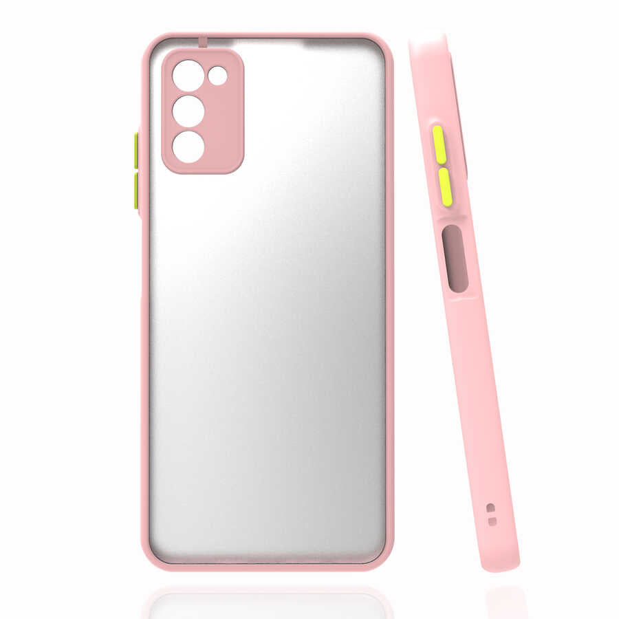 Galaxy A03S Kılıf Zore Hux Kılıf - Pembe
