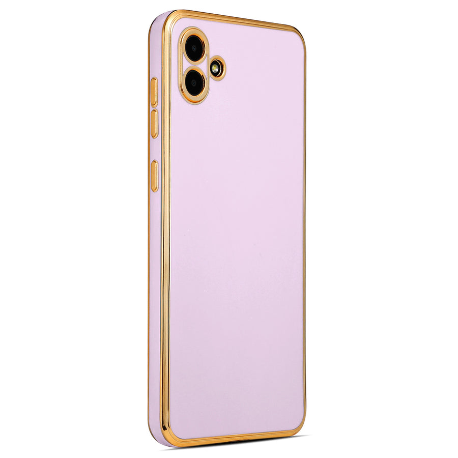Galaxy A04 Kılıf Zore Bark Kılıf - Lila