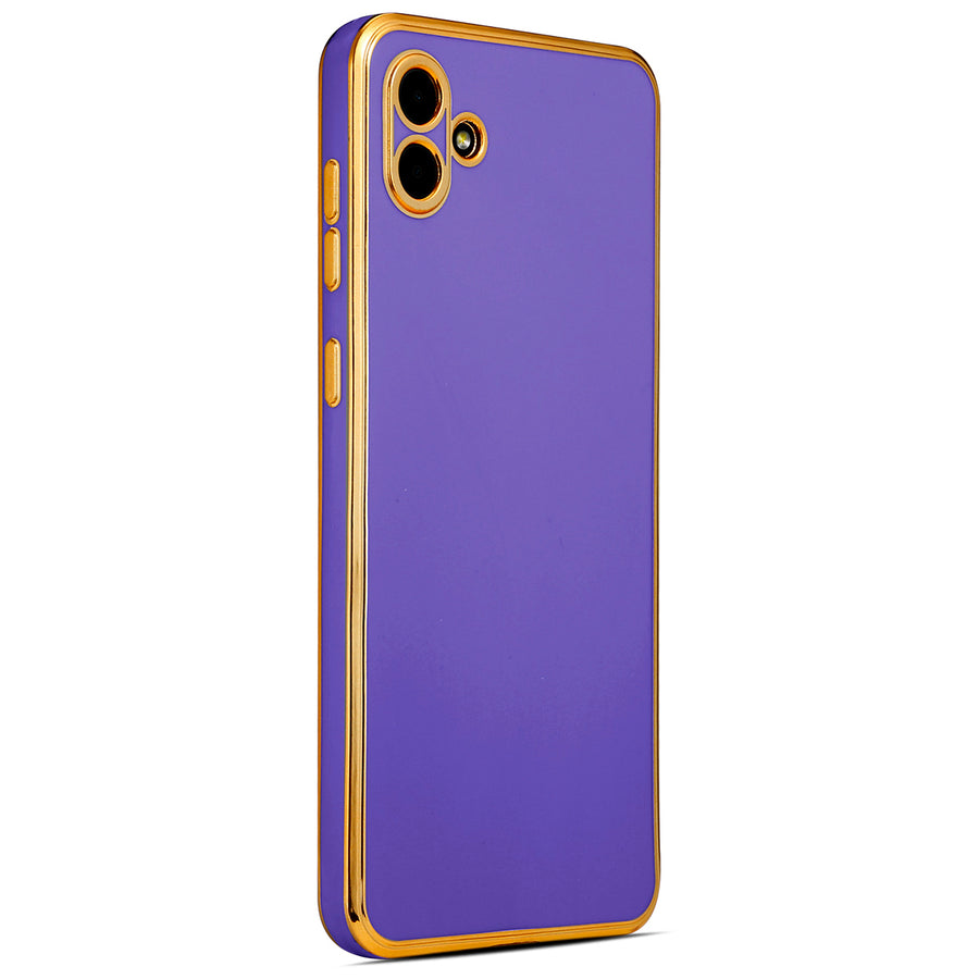 Galaxy A04 Kılıf Zore Bark Kılıf - Derin Mor