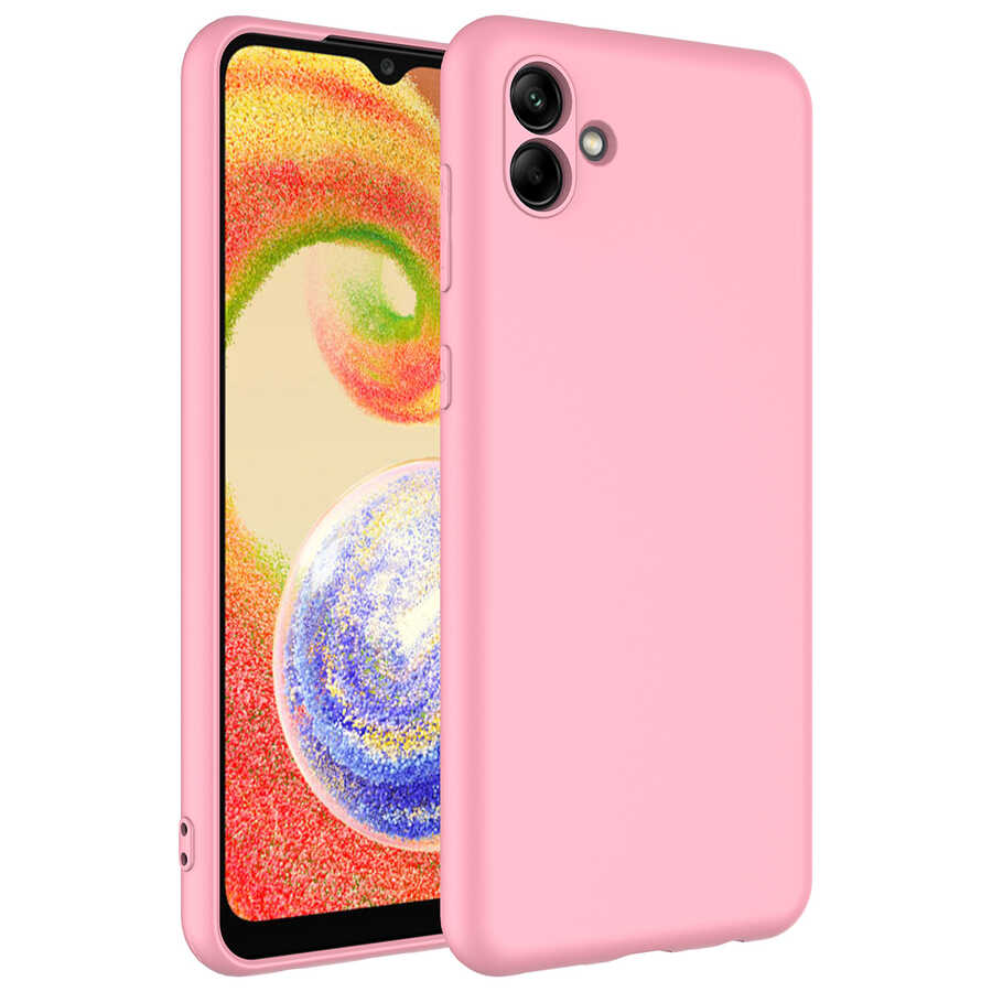 Galaxy A04 Kılıf Zore Mara Lansman Kılıf - Pembe Açık