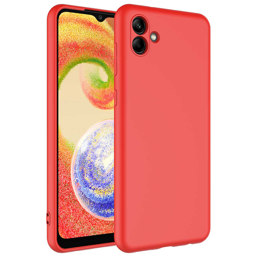 Galaxy A04 Kılıf Zore Mara Lansman Kılıf - Kırmızı