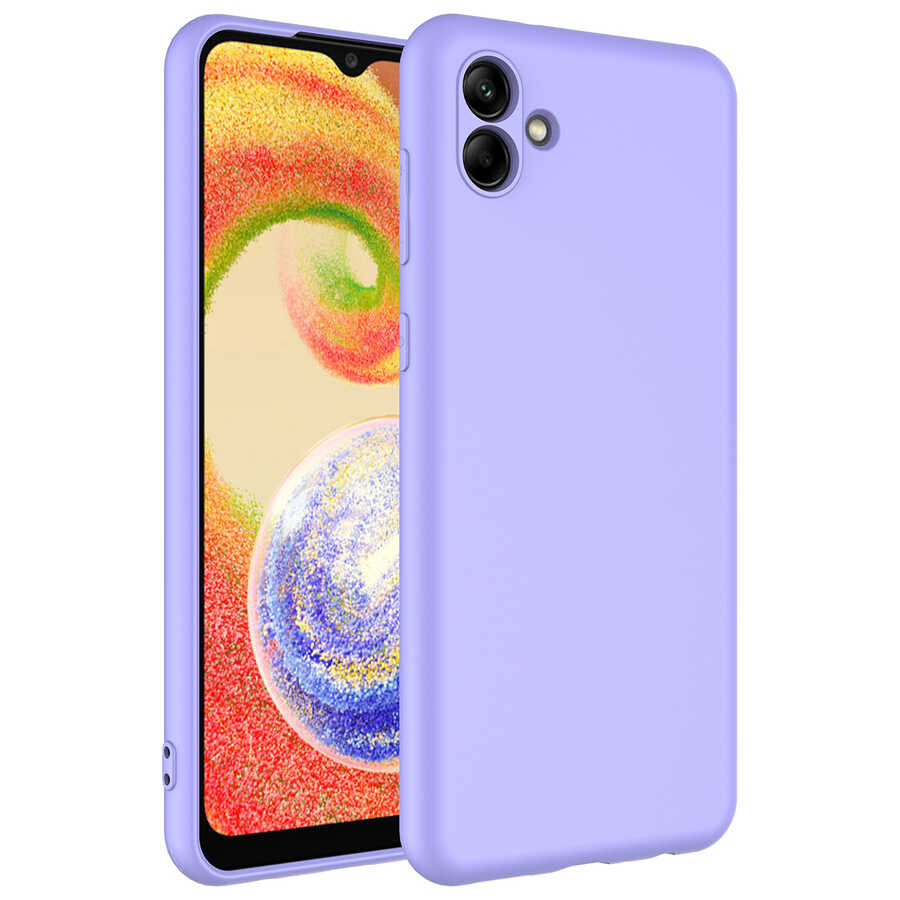 Galaxy A04 Kılıf Zore Mara Lansman Kılıf - Lila