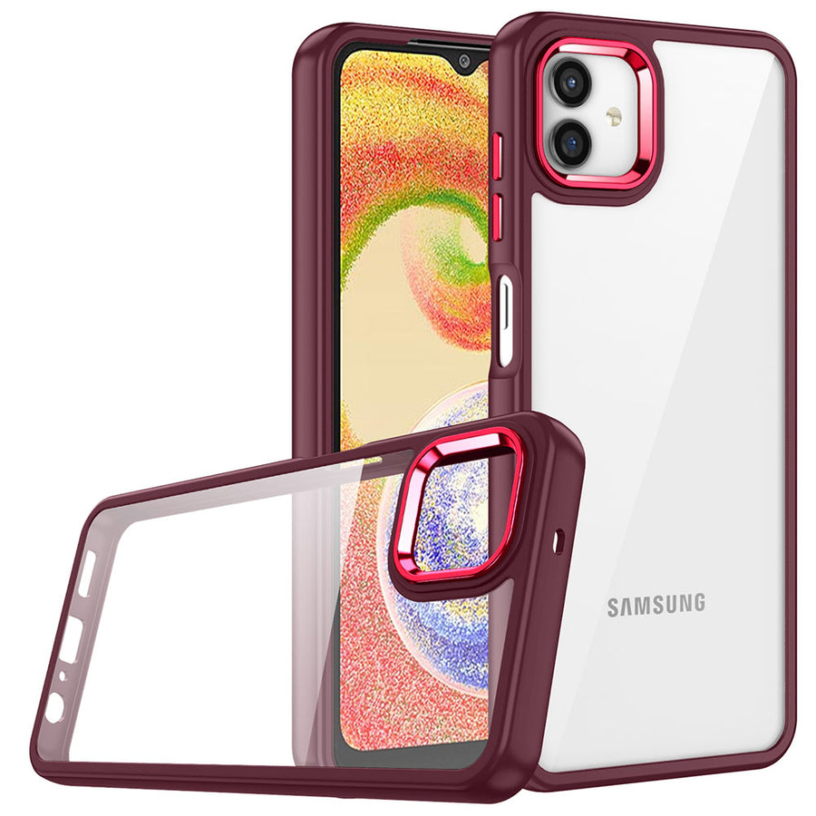 Galaxy A04E Kılıf Zore Flora Kılıf - Kırmızı