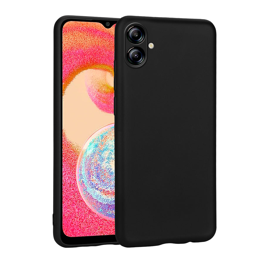 Galaxy A04E Kılıf Zore Premier Silikon Kılıf - Siyah