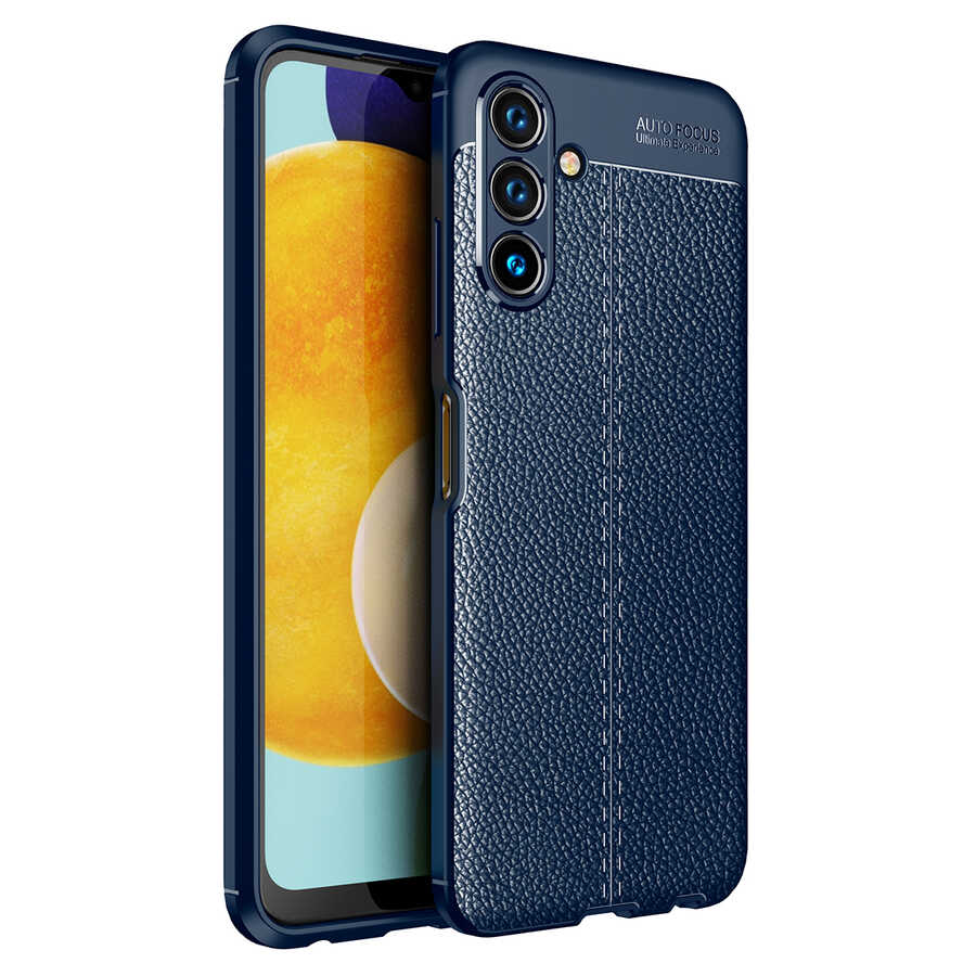 Galaxy A04S Kılıf Zore Niss Silikon Kılıf - Lacivert