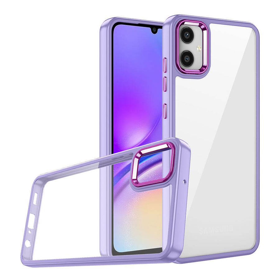 Galaxy A05 Kılıf Zore Flora Kılıf - Lila