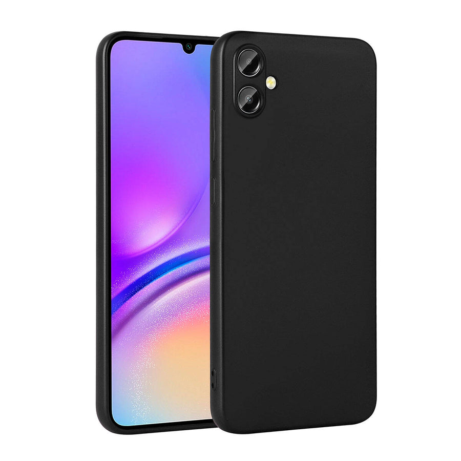 Galaxy A05 Kılıf Zore Premier Silikon Kılıf - Siyah