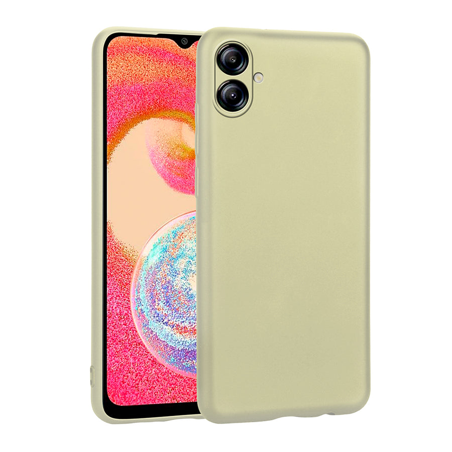 Galaxy A07 Kılıf Zore Premier Silikon Kılıf - Gold