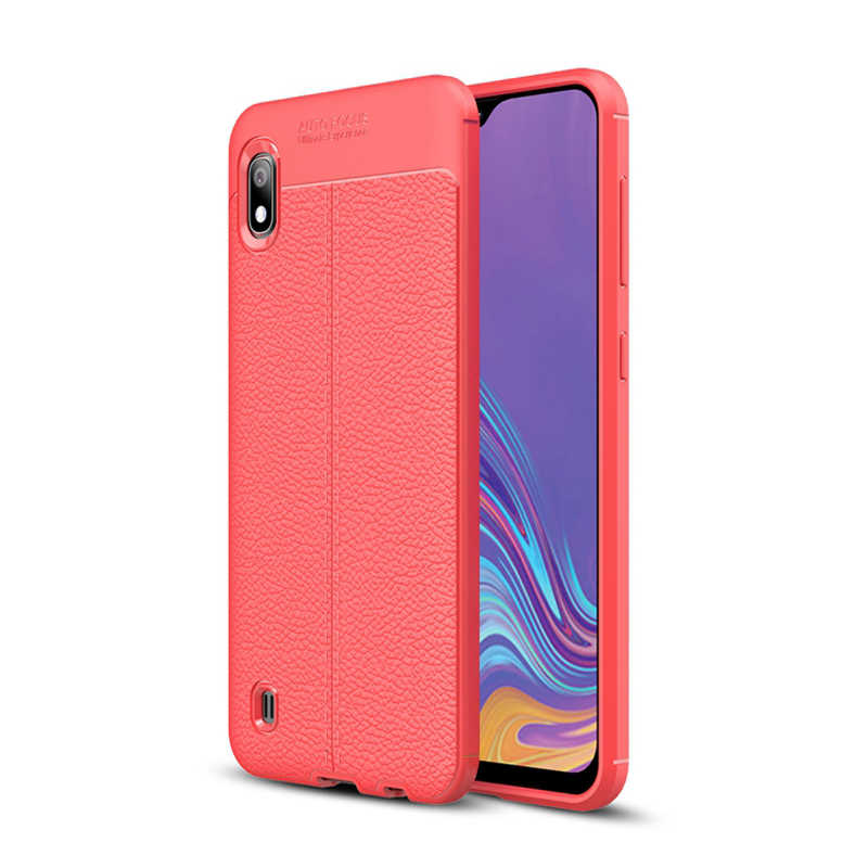 Galaxy A10 Kılıf Zore Niss Silikon Kılıf - Kırmızı