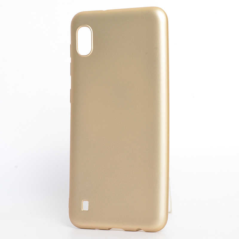 Galaxy A10 Kılıf Zore Premier Silikon Kılıf - Gold