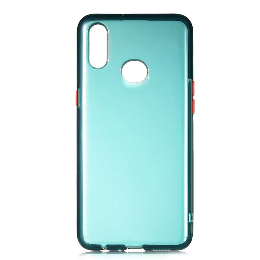 Galaxy A10S Kılıf Zore Bistro Kılıf - Koyu Yeşil