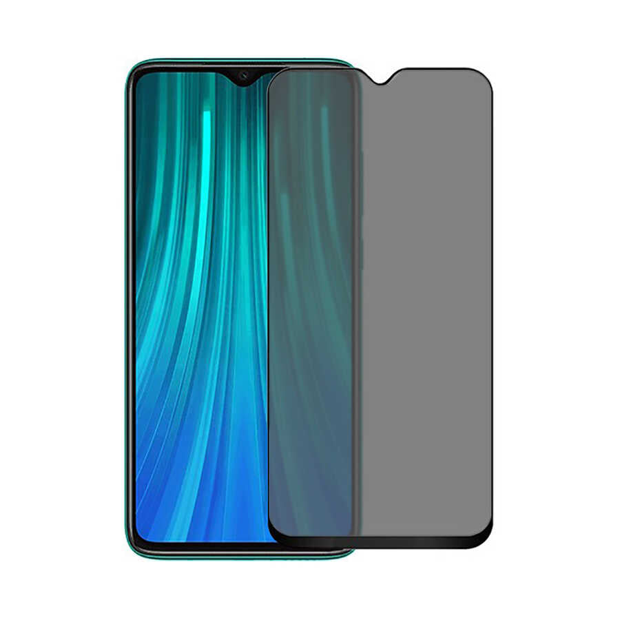 Galaxy A12 Hayalet Ekran Koruyucu Davin Privacy Mat Seramik Ekran Filmi - Siyah