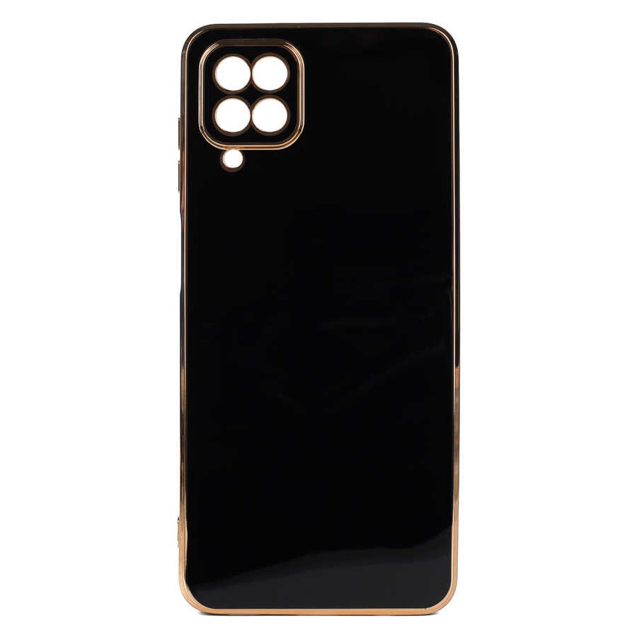 Galaxy A12 Kılıf Zore Bark Kılıf - Siyah