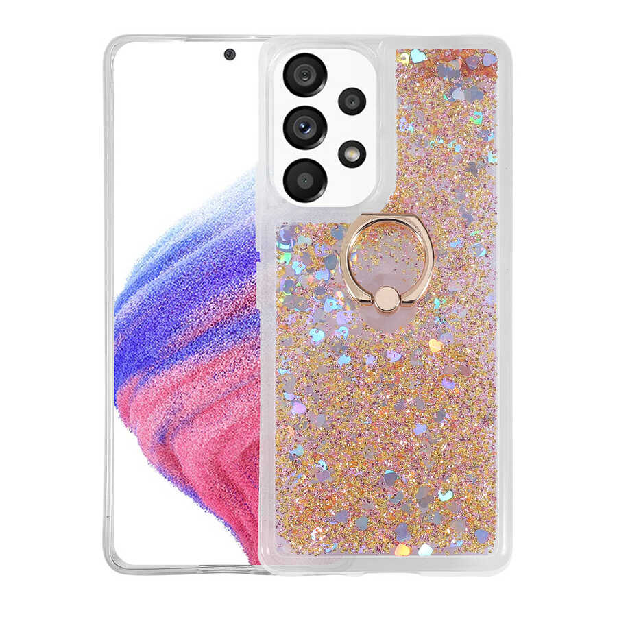 Galaxy A13 4G Kılıf Zore Milce Kılıf - Gold