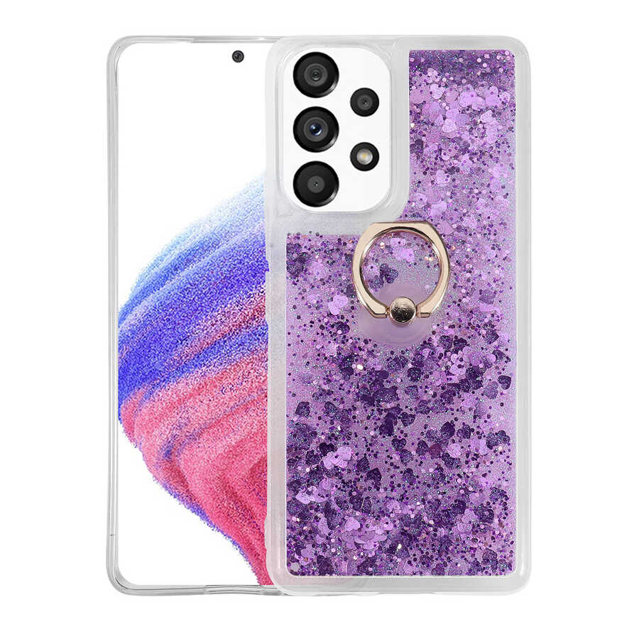 Galaxy A13 4G Kılıf Zore Milce Kılıf - Mor