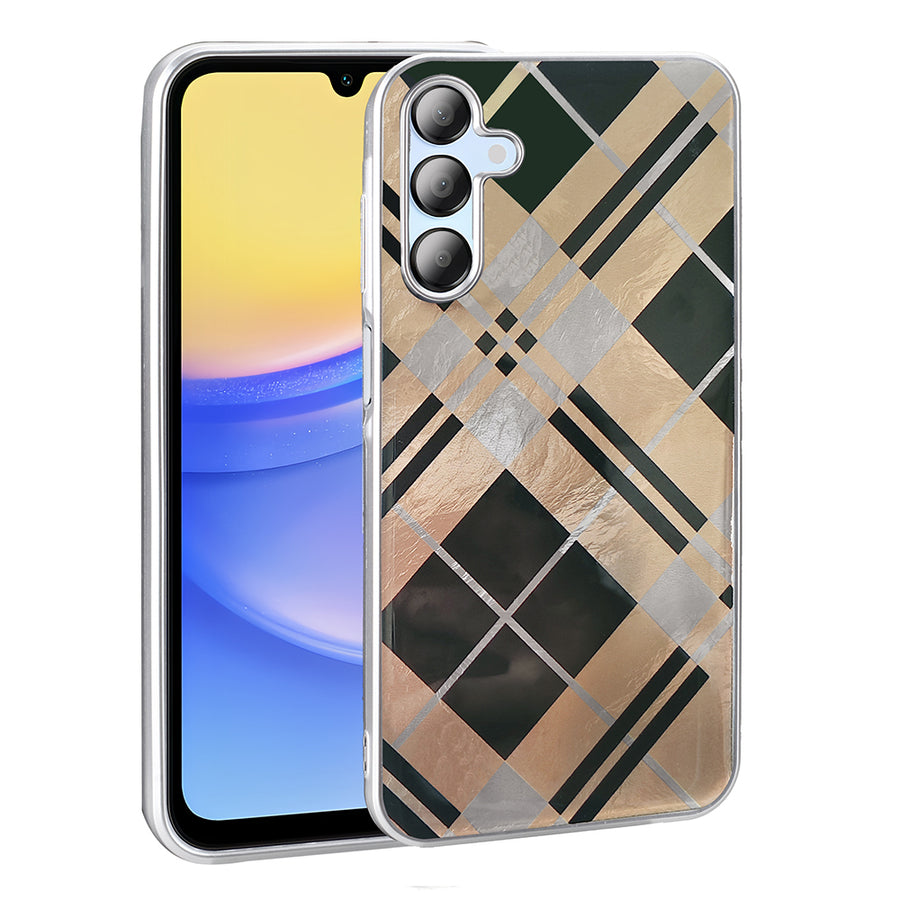 Galaxy A15 Kılıf Desenli Zore Mep Kılıf - Geometrik