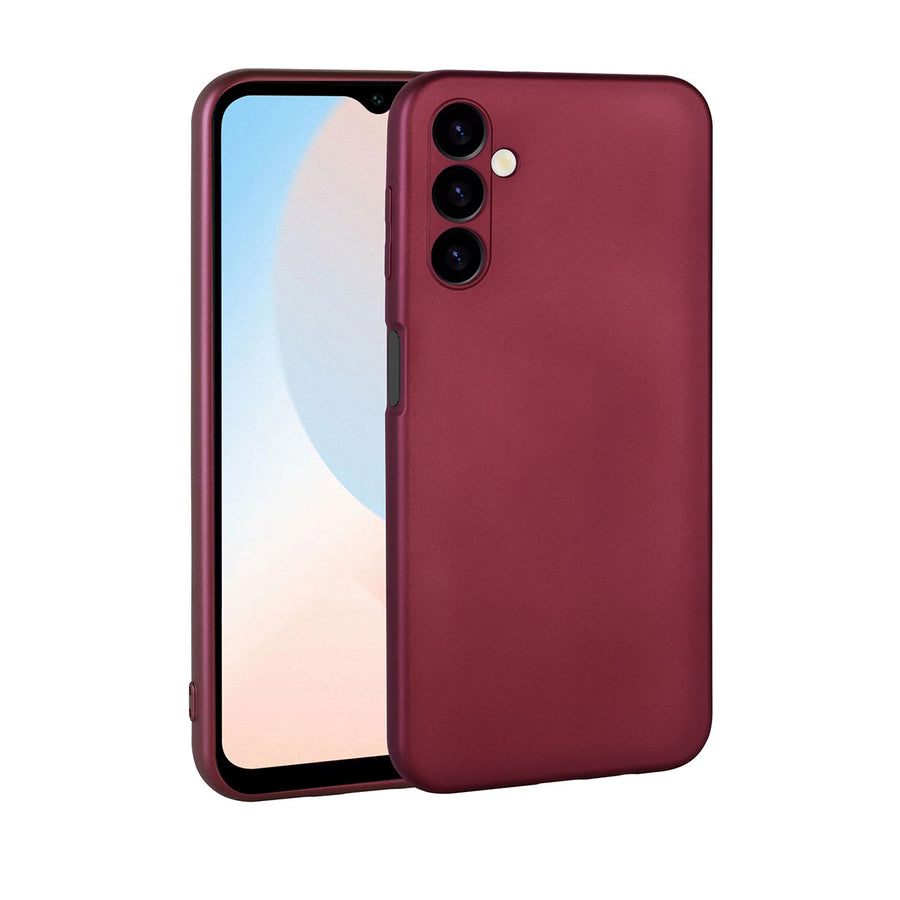 Galaxy A16 Kılıf Zore Premier Silikon Kılıf - Mürdüm