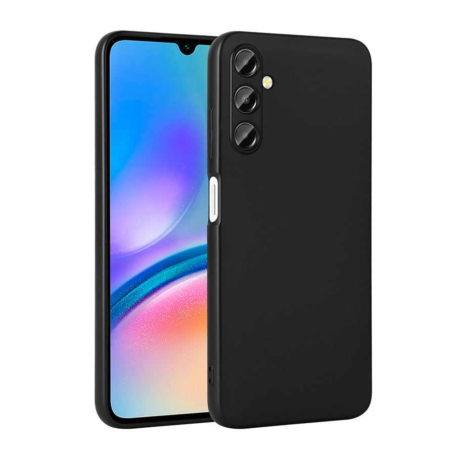 Galaxy A17 Kılıf Zore Premier Silikon Kılıf - Siyah