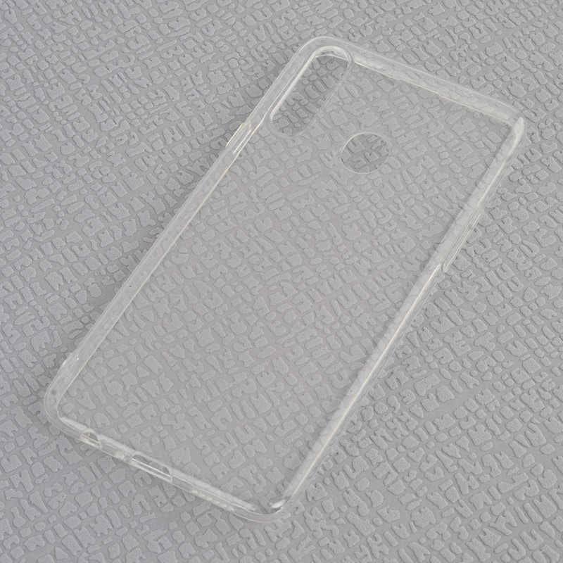 Galaxy A20S Kılıf Zore Süper Silikon Kılıf - Renksiz