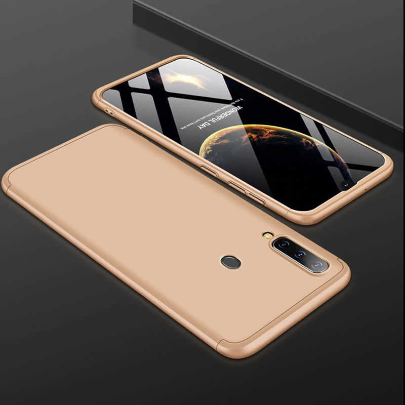 Galaxy A20S Kılıf Zore Ays Kılıf - Gold