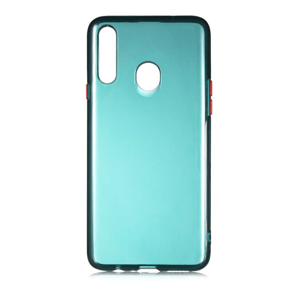 Galaxy A20S Kılıf Zore Bistro Kılıf - Koyu Yeşil