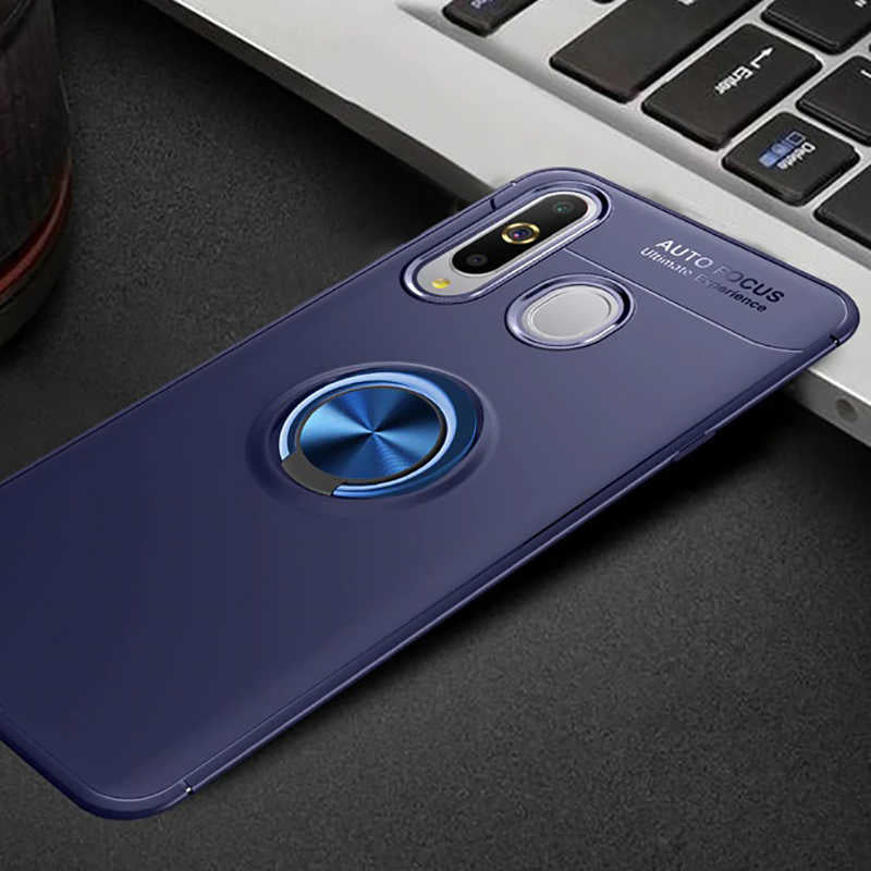 Galaxy A20S Kılıf Zore Ravel Silikon Kılıf - Mavi