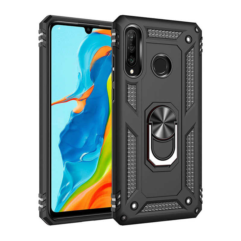 Galaxy A20S Kılıf Zore Vega Kılıf - Siyah