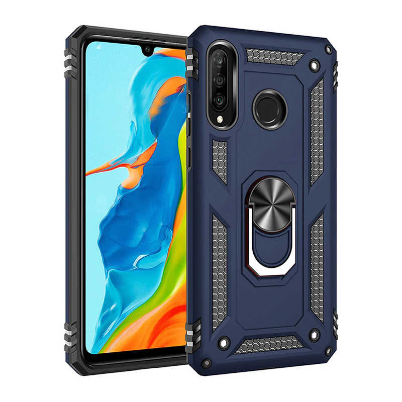 Galaxy A20S Kılıf Zore Vega Kılıf - Mavi