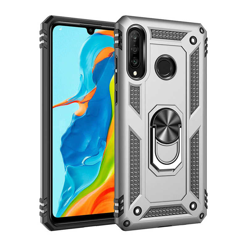 Galaxy A20S Kılıf Zore Vega Kılıf - Gri