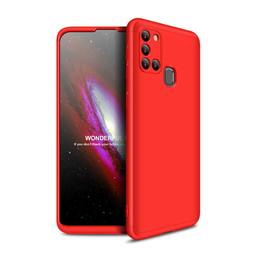 Galaxy A21S Kılıf Zore Ays Kılıf - Kırmızı